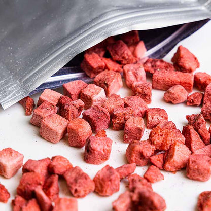 Freeze-Dried Strawberry Diced (Sweetened) - Freeze Dried Strawberries Wholesale-2