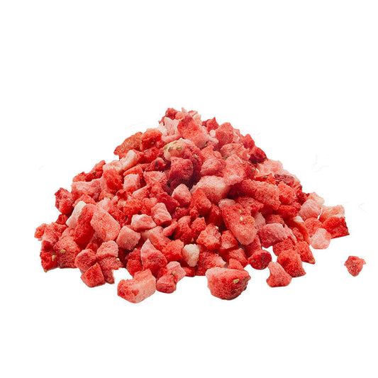 Freeze-Dried Strawberry Diced (Sweetened) - Freeze Dried Strawberries Wholesale-0