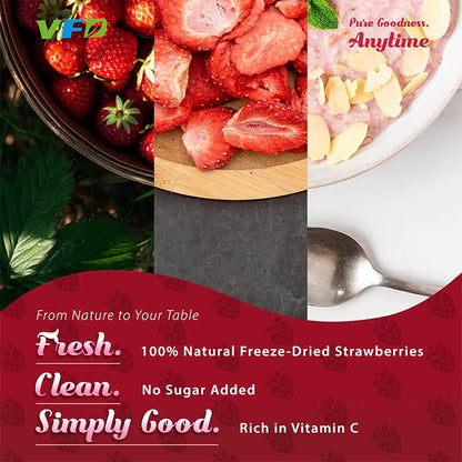 Freeze-Dried Strawberry Slices For Baking & Smoothies - Single Ingredient-3