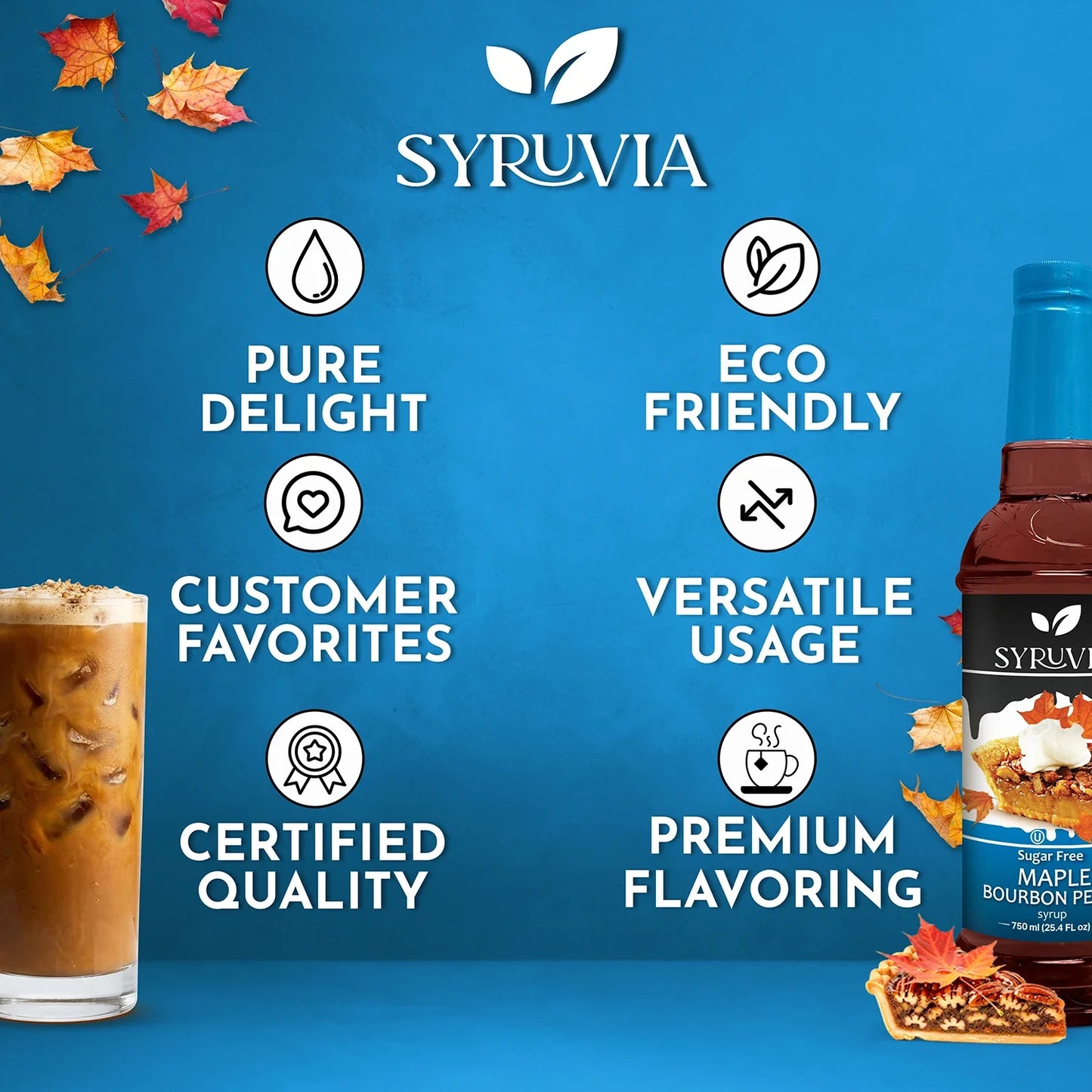 Sugar-Free Maple Bourbon Pecan Syrup