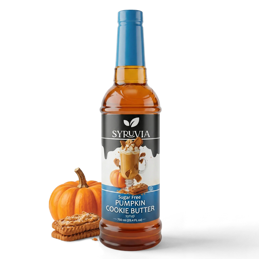 Sugar Free Pumpkin Cookie Butter Syrup-0