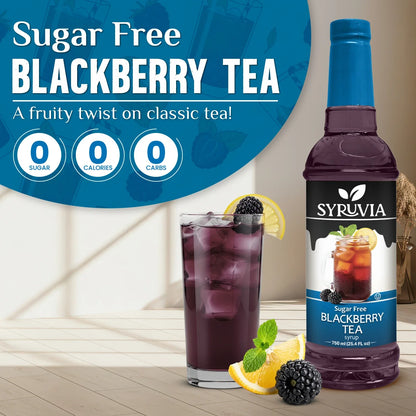 Sugar Free Blackberry Tea Syrup-1