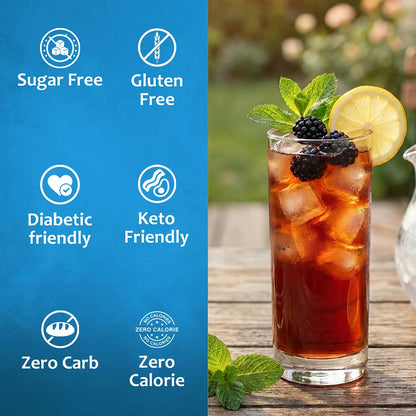 Sugar Free Blackberry Tea Syrup-3