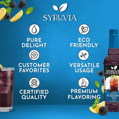 Sugar Free Blackberry Tea Syrup-4