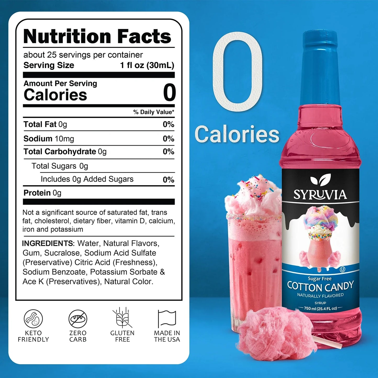 Sugar Free Cotton Candy Syrup