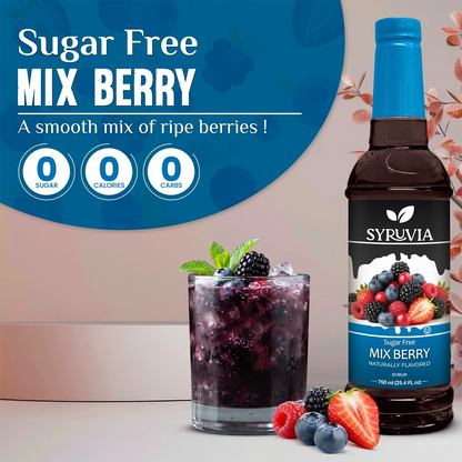Sugar Free Mix Berry Syrup-1