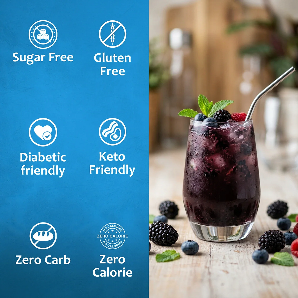 Sugar Free Mix Berry Syrup-3