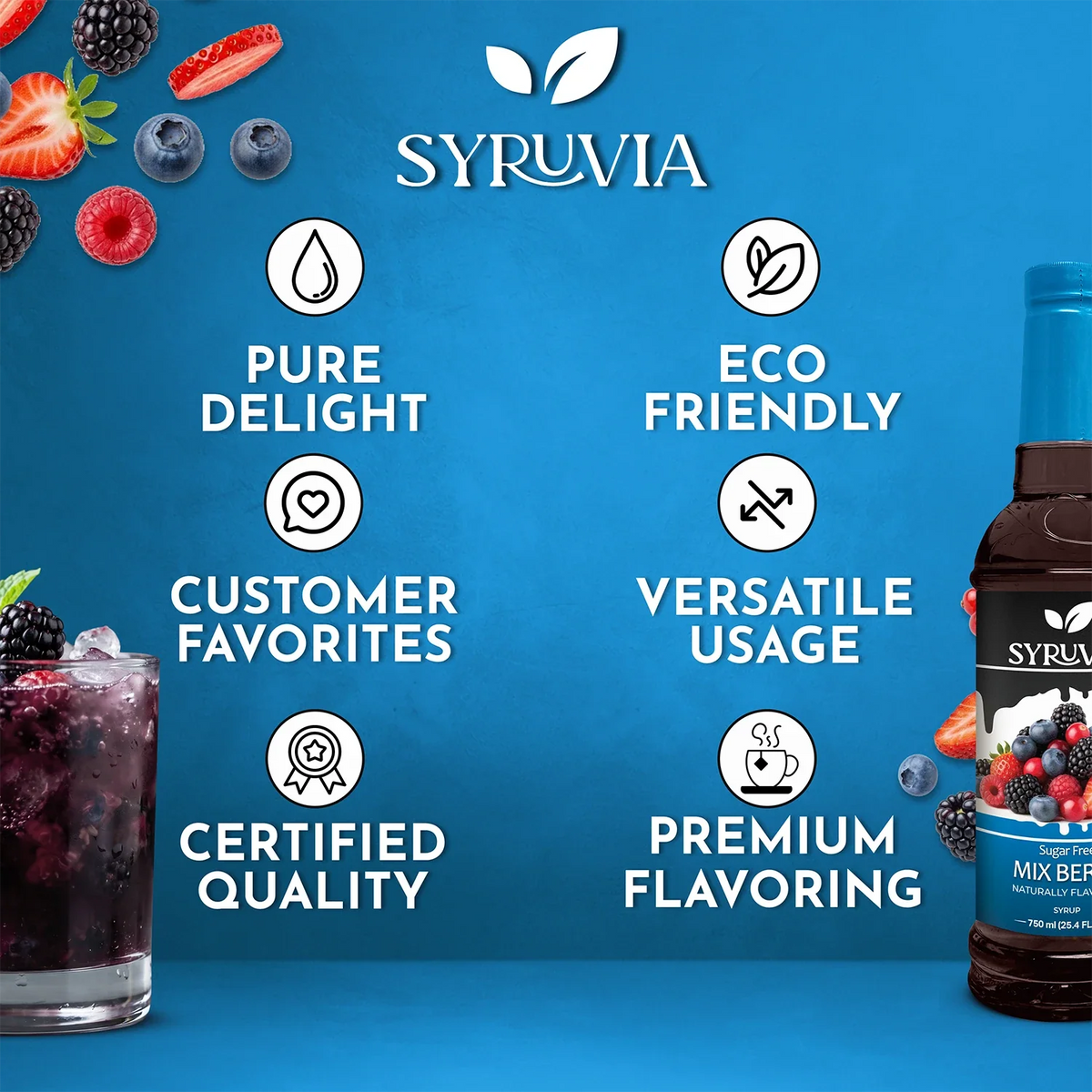 Sugar Free Mix Berry Syrup-4