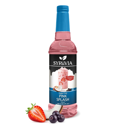 Sugar Free Pink Splash Syrup-0