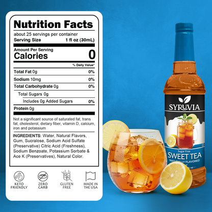 Sugar Free Sweet Tea Syrup-2