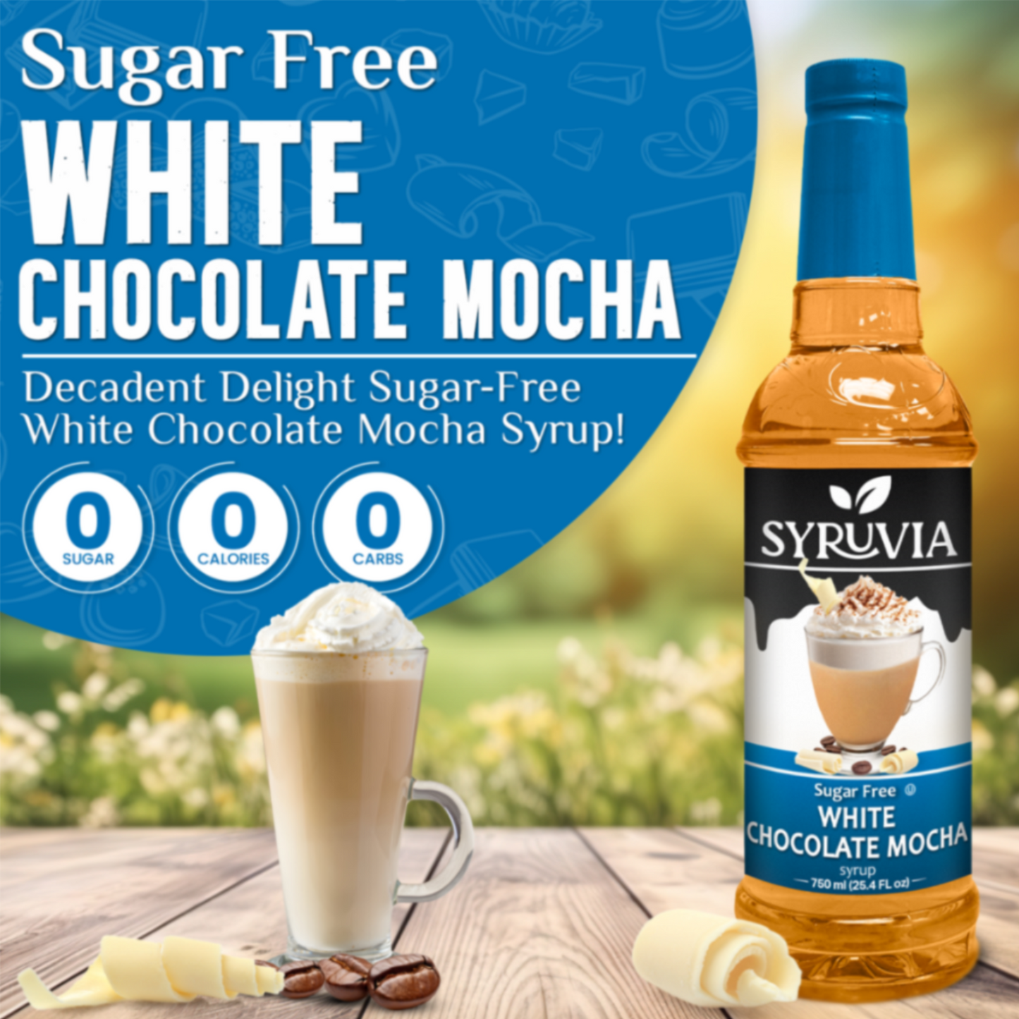 Sugar-Free White Chocolate Mocha Syrup