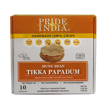 TIKKA CURRY MUNG BEAN PAPADUM LENTIL CRISP-1
