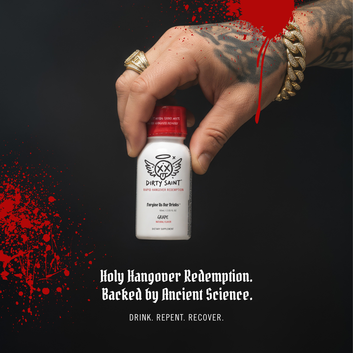 Rapid Hangover Recovery Shot in Natural Grape Flavor-1