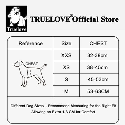 Truelove Floral Mesh Harness for Dogs Cats-3