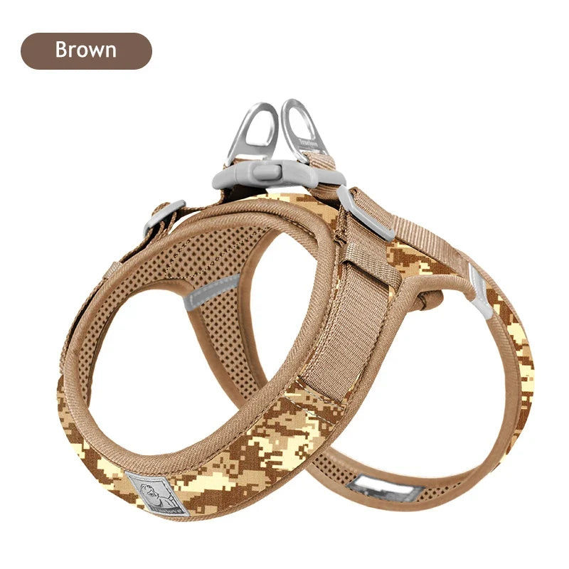 Truelove Floral Mesh Harness for Dogs Cats-10