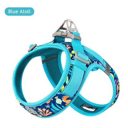 Truelove Floral Mesh Harness for Dogs Cats-8
