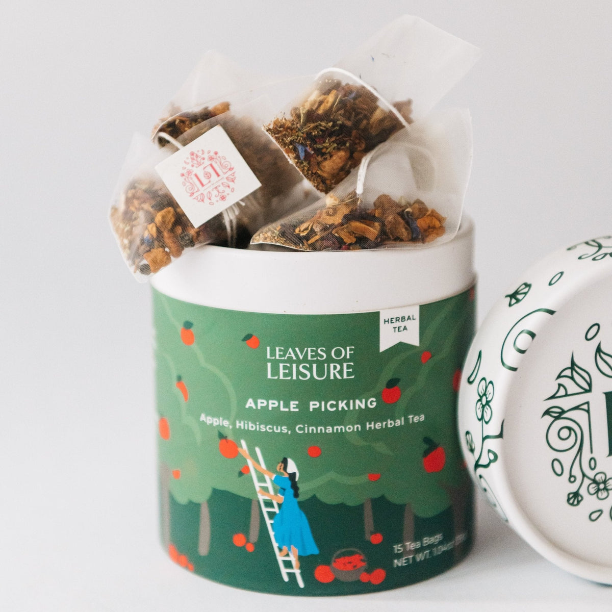 Apple Picking Herbal Tea | apple, cinnamon, and hibiscus-2
