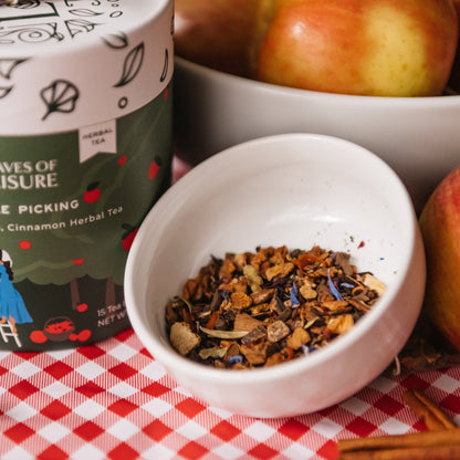 Apple Picking Herbal Tea | apple, cinnamon, and hibiscus-4