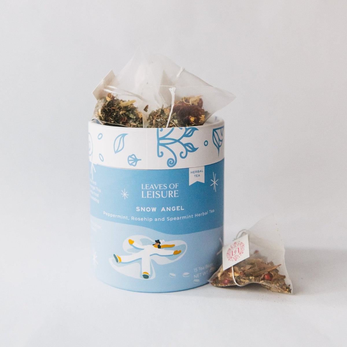 Snow Angel Herbal Tea | Peppermint, Spearmint, Ginger-3