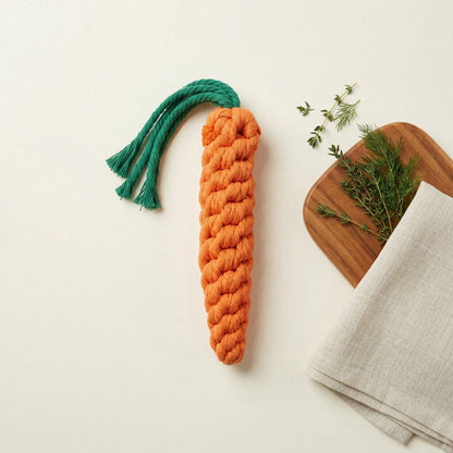Palatable Carrot Rope Toys-2