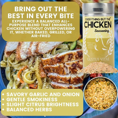 Complete Kitchen Seasonings Kit | Gourmet Everything Collection | Set of 8 XL Tins-3