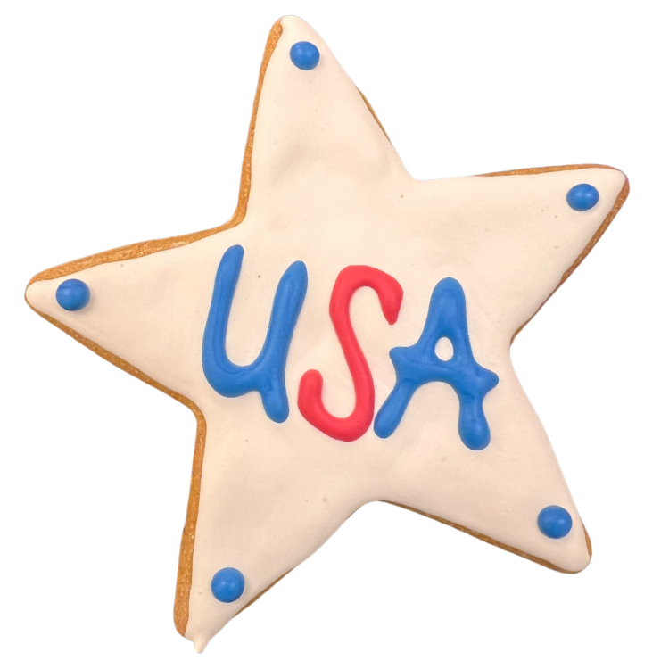 Patriotic Star Cookie-1