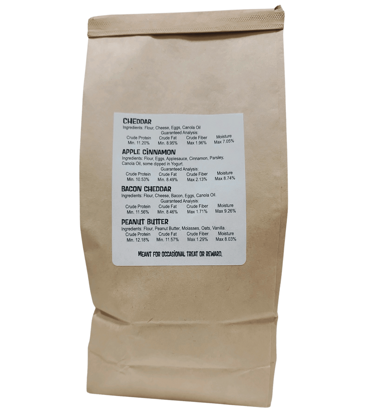 Homemade Dog Treat Party Bag – 1 lb Variety Mix-3