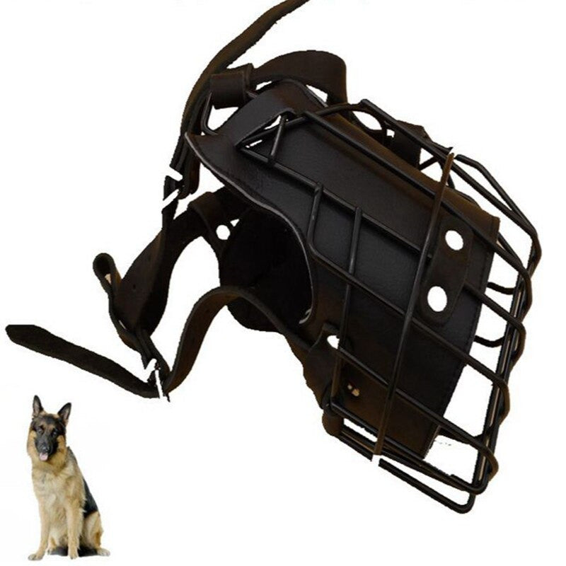 Anti-Bite Dog Tactical Mouth Cage Dog Training Muzzle Accessories-0