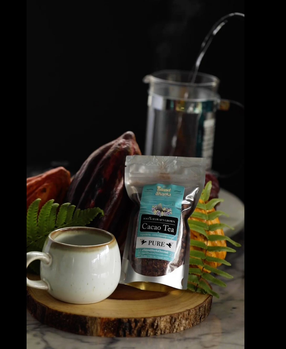 Wholesale 100% Pure Hawaiian Cacao Tea (bulk)-1