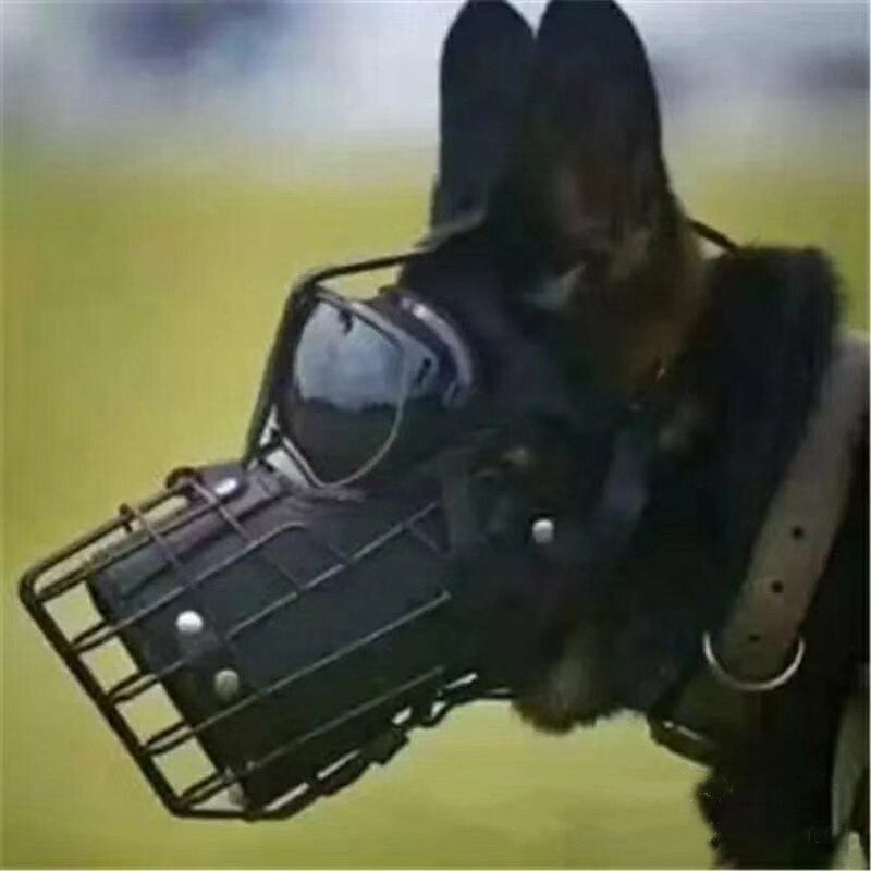 Anti-Bite Dog Tactical Mouth Cage Dog Training Muzzle Accessories-2