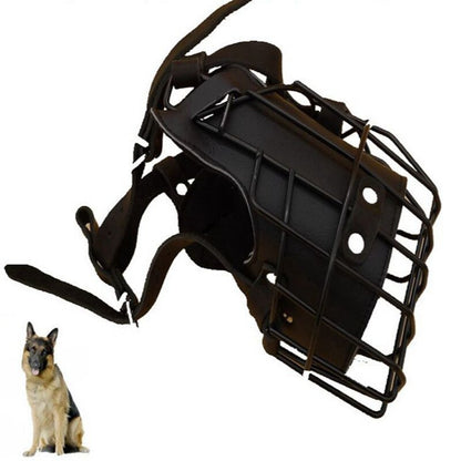 Anti-Bite Dog Tactical Mouth Cage Dog Training Muzzle Accessories-7