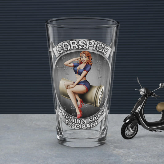Shaker pint glass-0