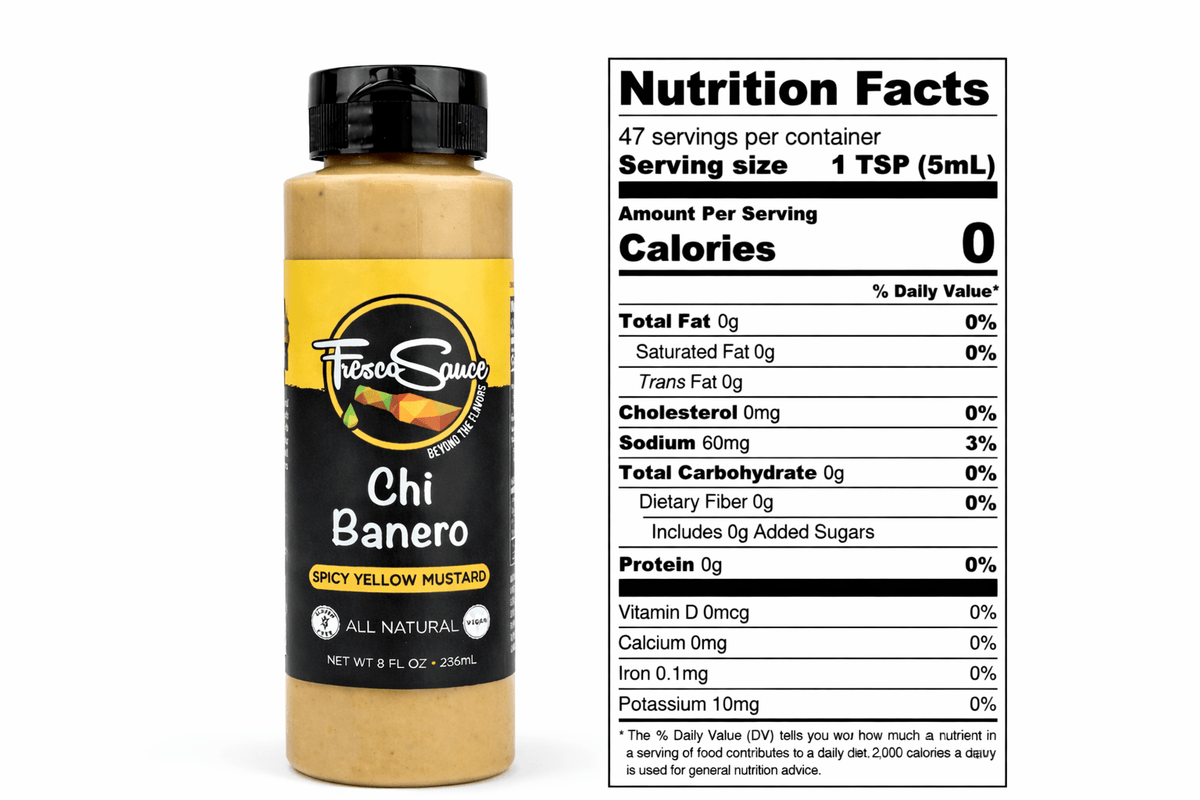 Chi Banero Spicy Yellow Mustard-2