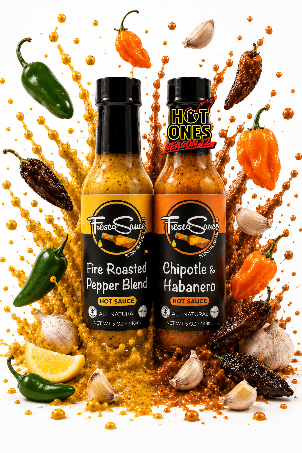 Fresco Sauce Daily Duet  - Hot Sauce Pack-0