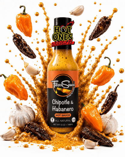 Fresco Sauce Chipotle & Habanero Hot Sauce Features on Hot Ones-0