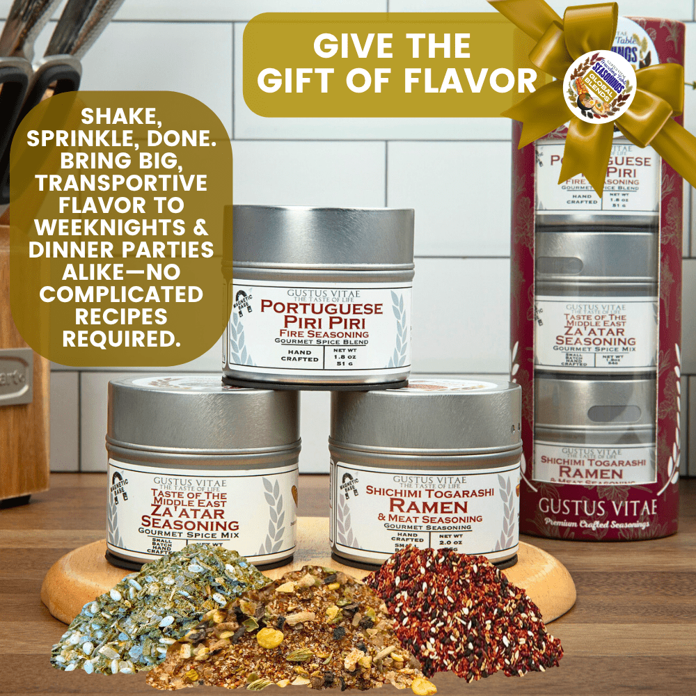 Global Blends: The Traveling Table Seasonings | Gift Pack Set of 3-2