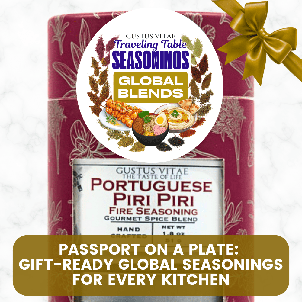 Global Blends: The Traveling Table Seasonings | Gift Pack Set of 3-1