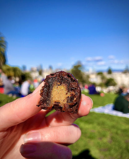 Spiced Dark Chocolate Stuffed Medjool Dates - 8 Pack-4