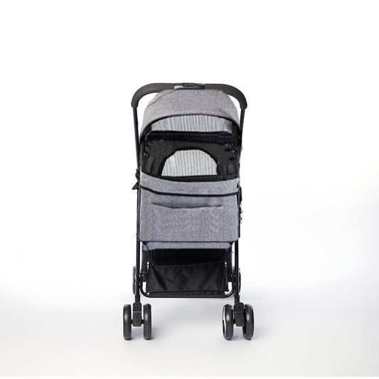 PaWz Large Pet Stroller Dog Cat Travel Grey-0