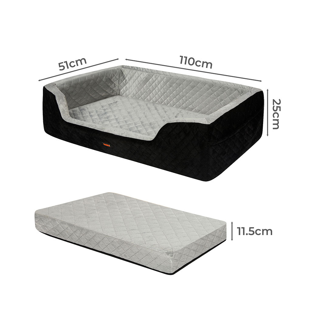Pawz Dog Car Booster Seat Belt Pet Safe Protector Travel Bed-1