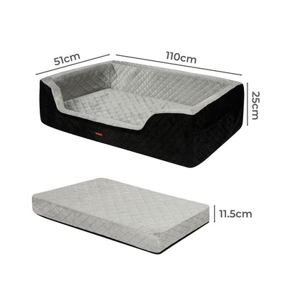 Pawz Dog Car Booster Seat Belt Pet Safe Protector Travel Bed-1
