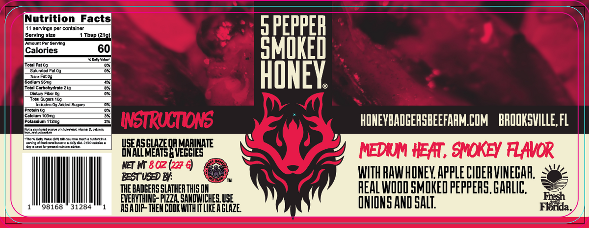 5 - Pepper Smoked Hot Honey-4