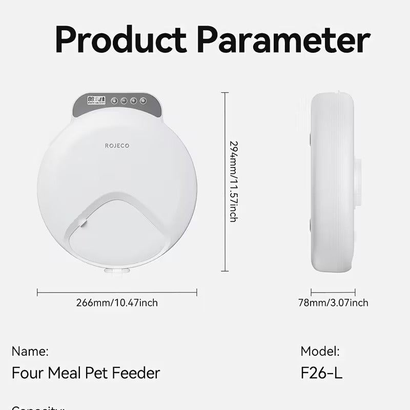 Wireless Smart Pet Feeder for Cats and Dogs-3