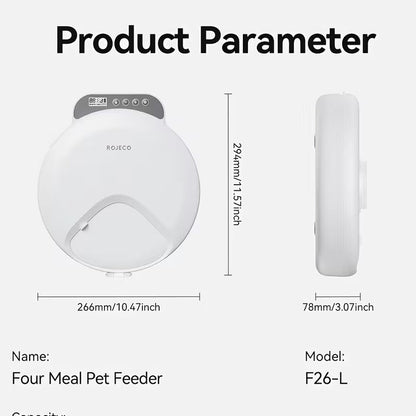 Wireless Smart Pet Feeder for Cats and Dogs-3