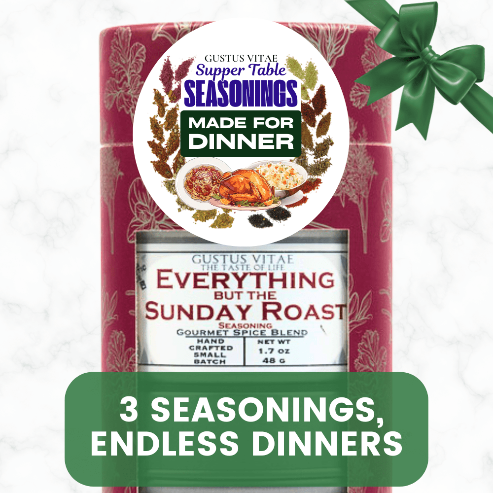 Made for Dinner: Supper Table Seasonings  | Gift Pack Set of 3-1