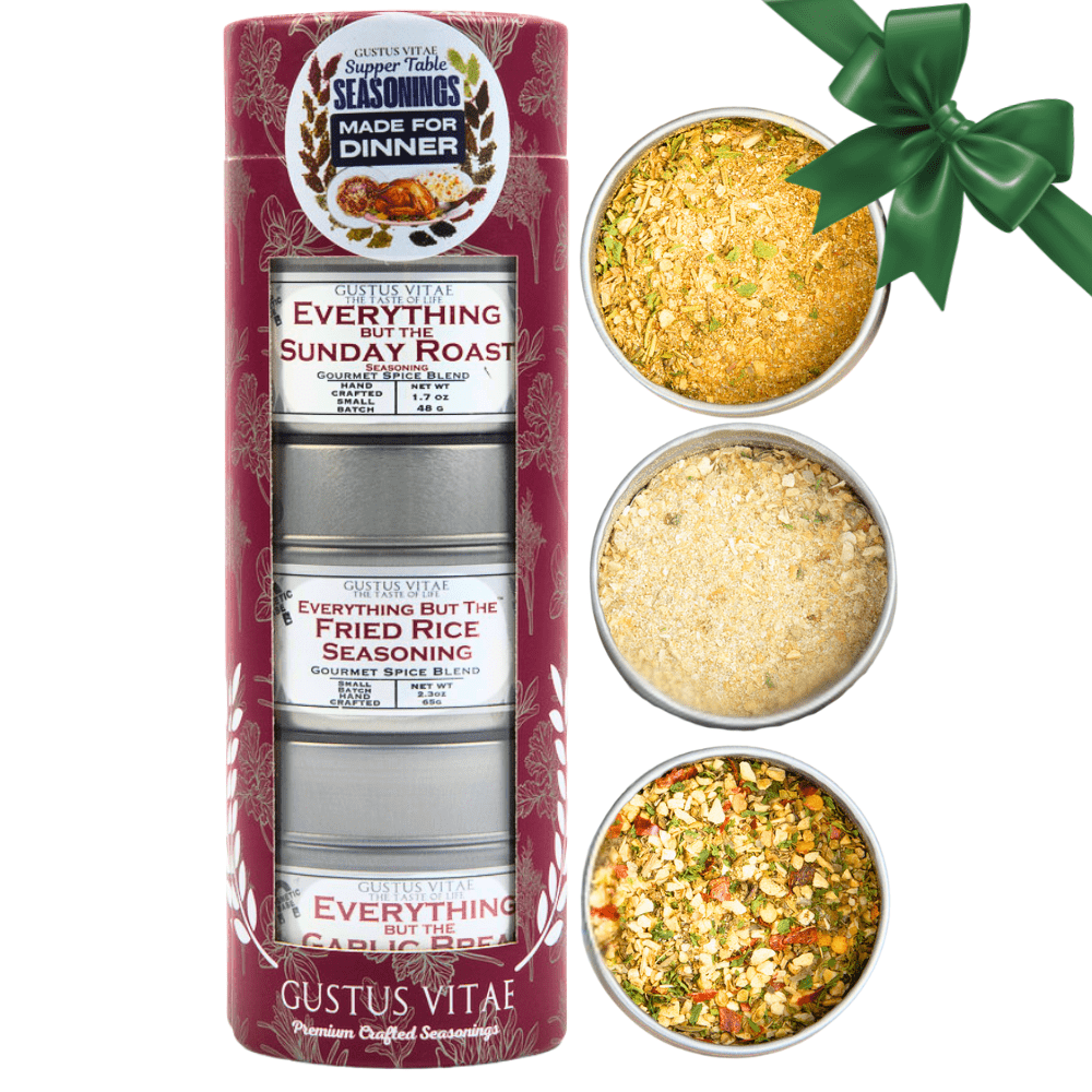 Made for Dinner: Supper Table Seasonings  | Gift Pack Set of 3-0