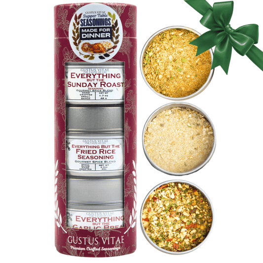 Made for Dinner: Supper Table Seasonings  | Gift Pack Set of 3-0