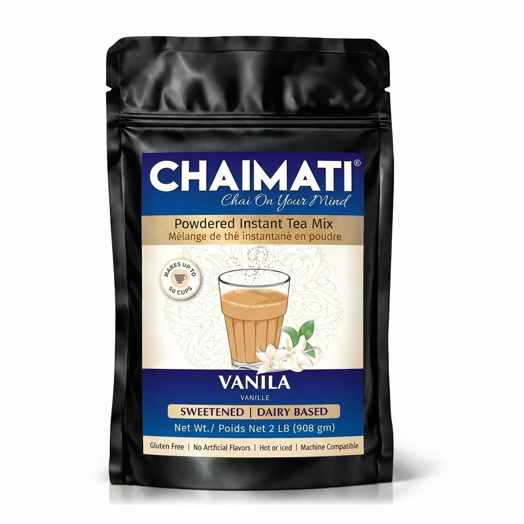 ChaiMati - Vanilla Chai Latte - Powdered Instant Tea Premix
