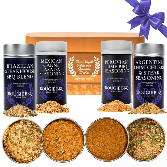 Master Asador | Latin BBQ Rubs & Steak Seasonings | Gift Set of 4-0