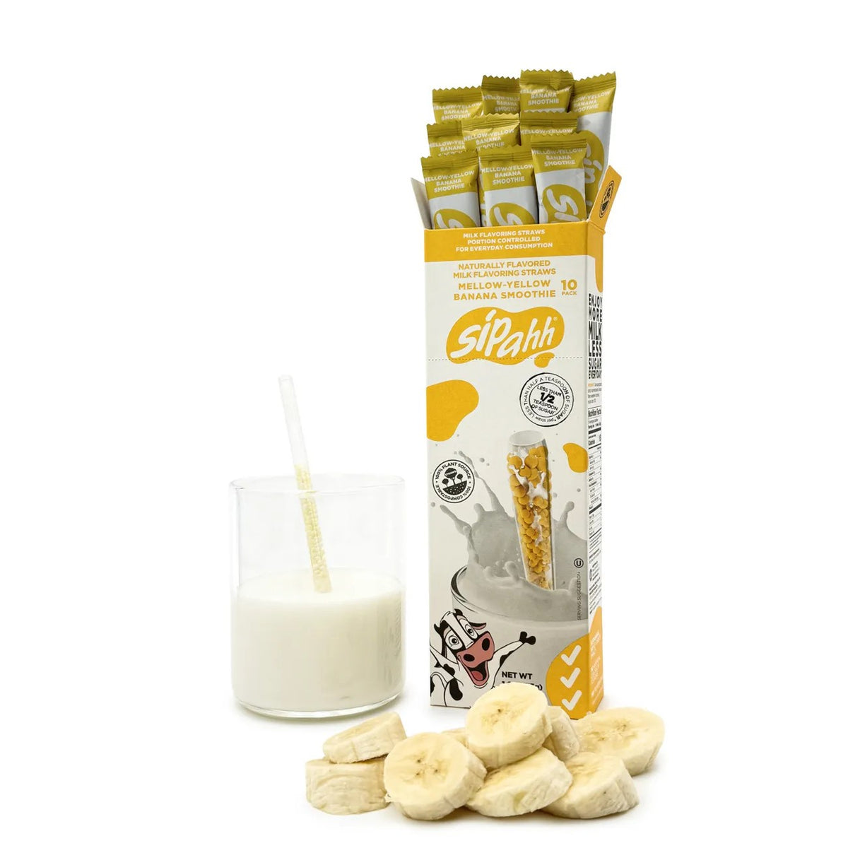 TASTE ADVENTURE 60 PACK FLAVORED MILK STRAWS-12
